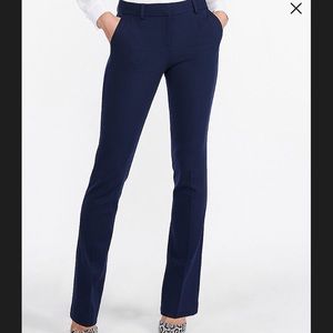 Express Mid Rise Barely Boot Columnist Pant